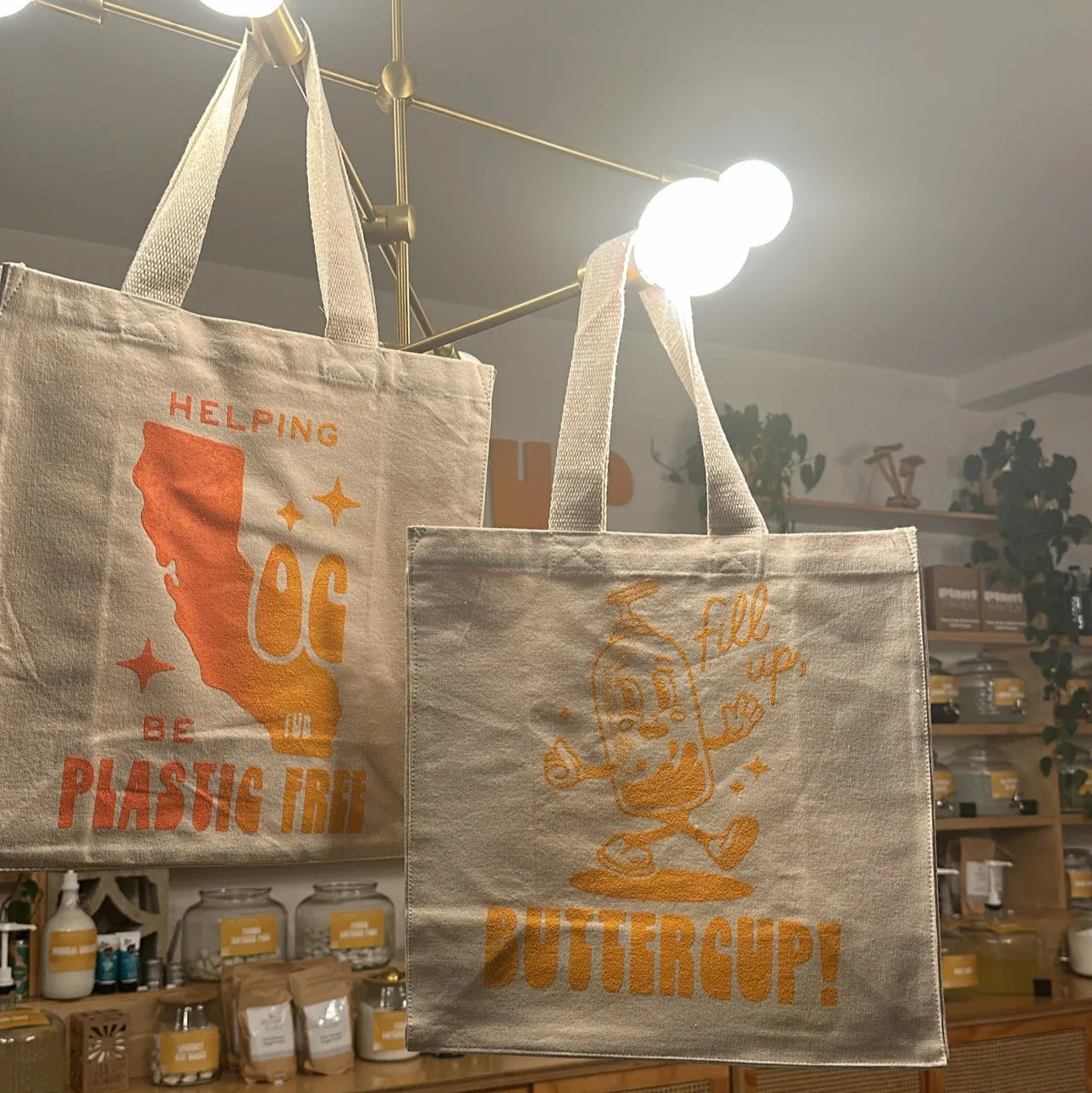 REUSABLE JUTE & COTTON BAGS - FUB MERCH