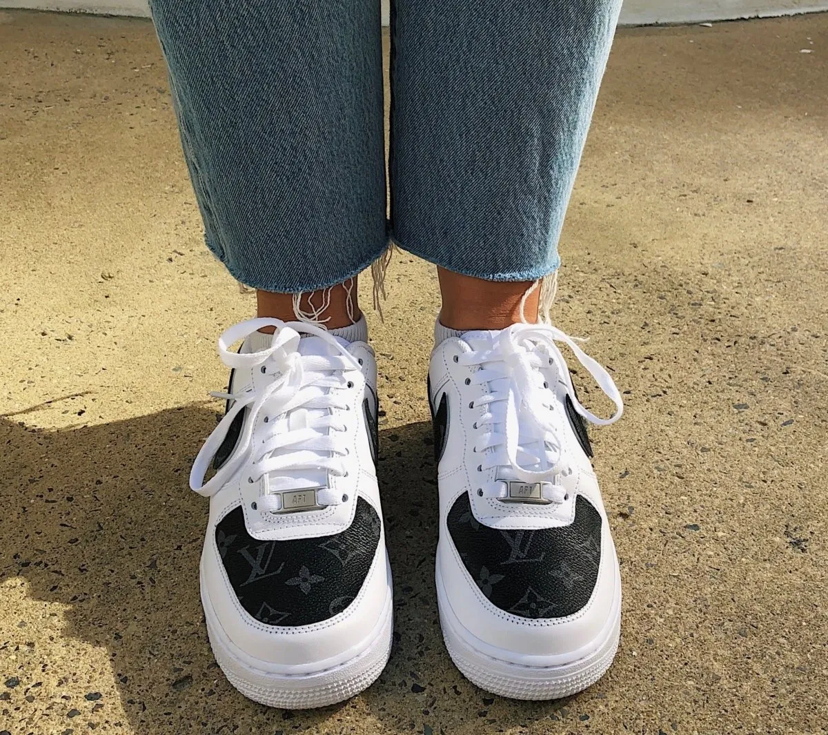 Reworked LV Eclipse Nike AF1 (Women's)