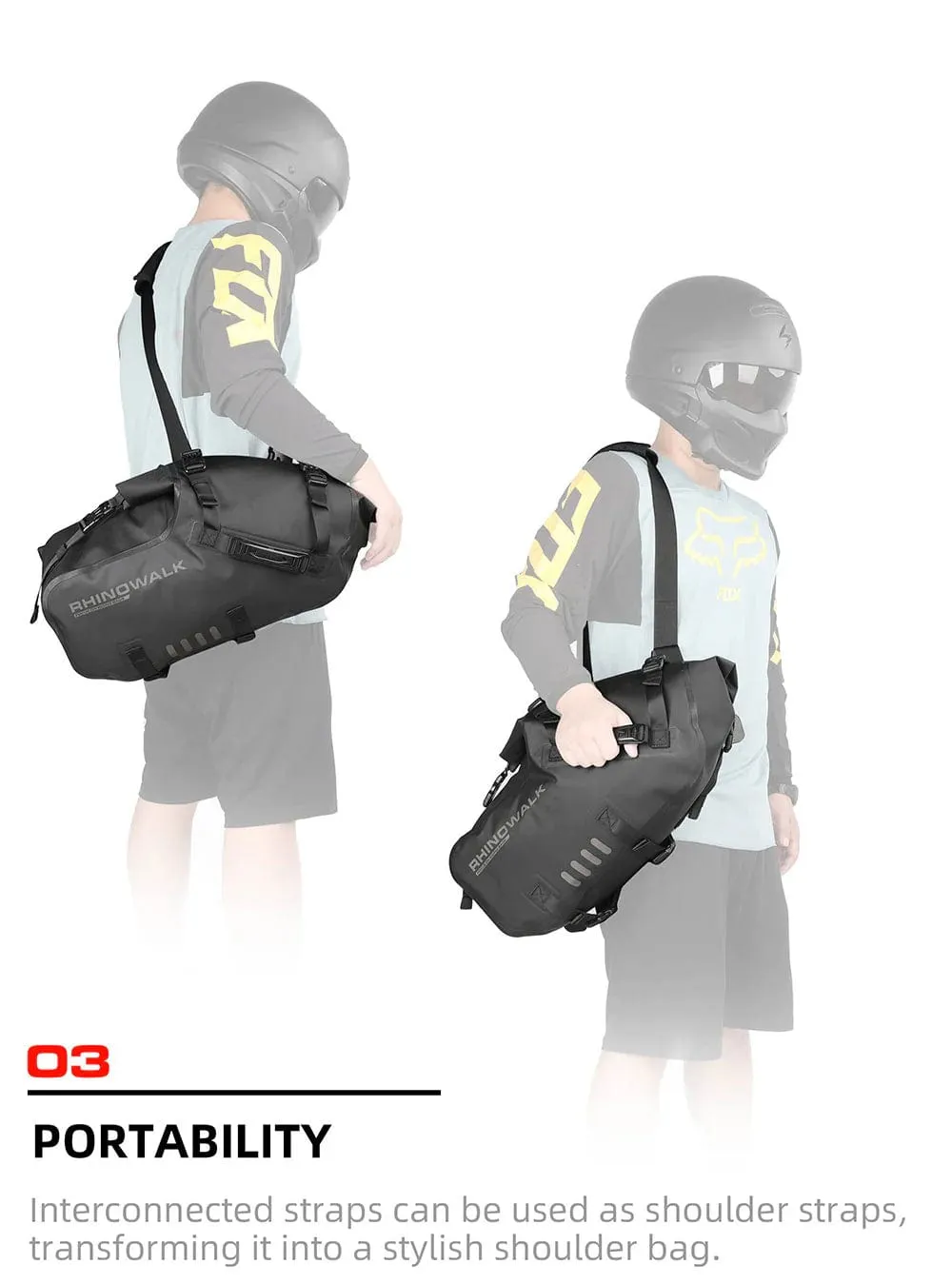 Rhinowalk Saddle Bag XL