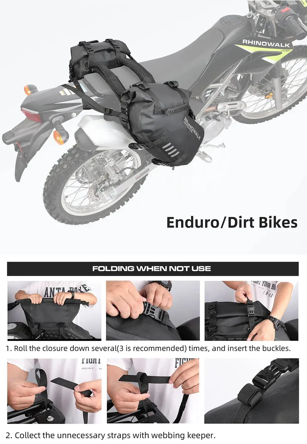 Rhinowalk Saddle Bag XL
