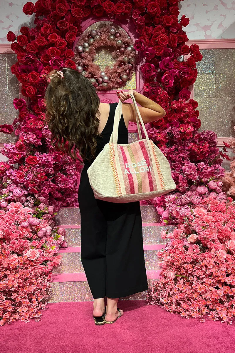 Rose All Day Pink Large Tote