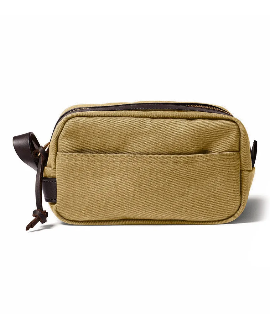 Rugged Twill Travel Kit Tan