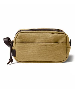 Rugged Twill Travel Kit Tan
