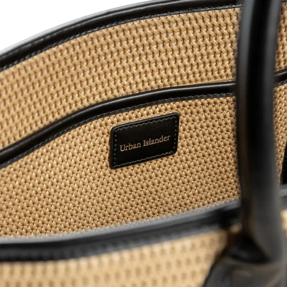 Sabotage SBTG x Urban Islander Tote Bag | Rattan