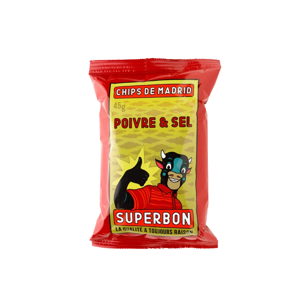 Salt & Pepper Potato Crisps 36 x 45g