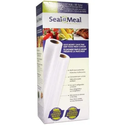 Seal-a-Meal - 2 Pack 11"x9' Vacuum Storage Bags
