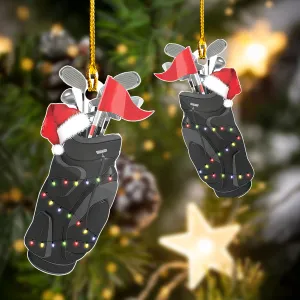 Shaped Ornament - Golf Bags - Urt96