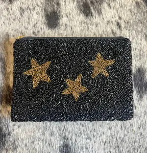 Shinning Star Black Pouch