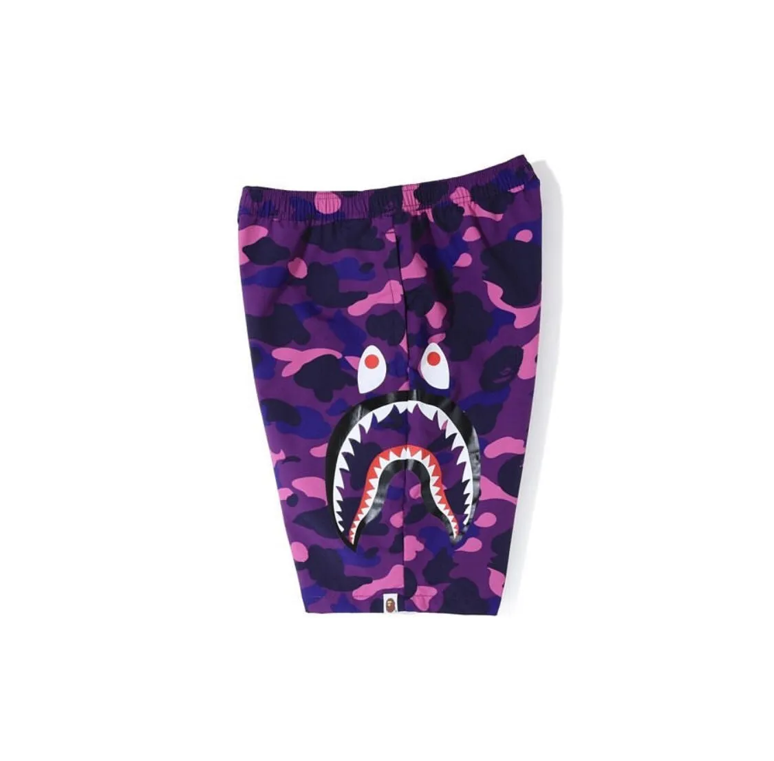 [S~L] DS! A Bathing Ape Bape Color Camo Side Shark Beach Pants Shorts