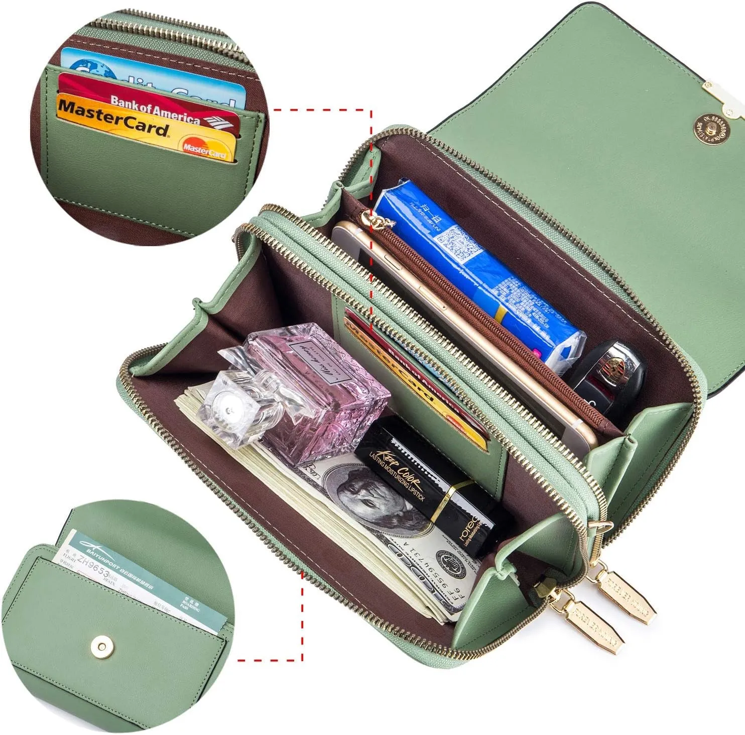 Small Crossbody Bag for Women, Phone Wallet, Shoulder Handbags