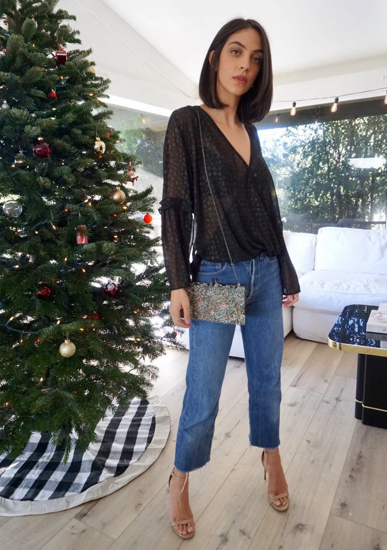 Sparkle And Shine Beaded Bag