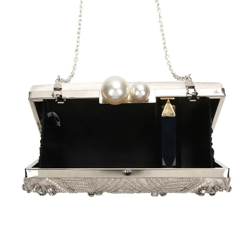Sparkly Clutch Bag Handmade Beaded