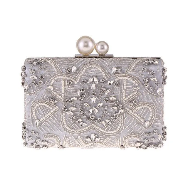 Sparkly Clutch Bag Handmade Beaded