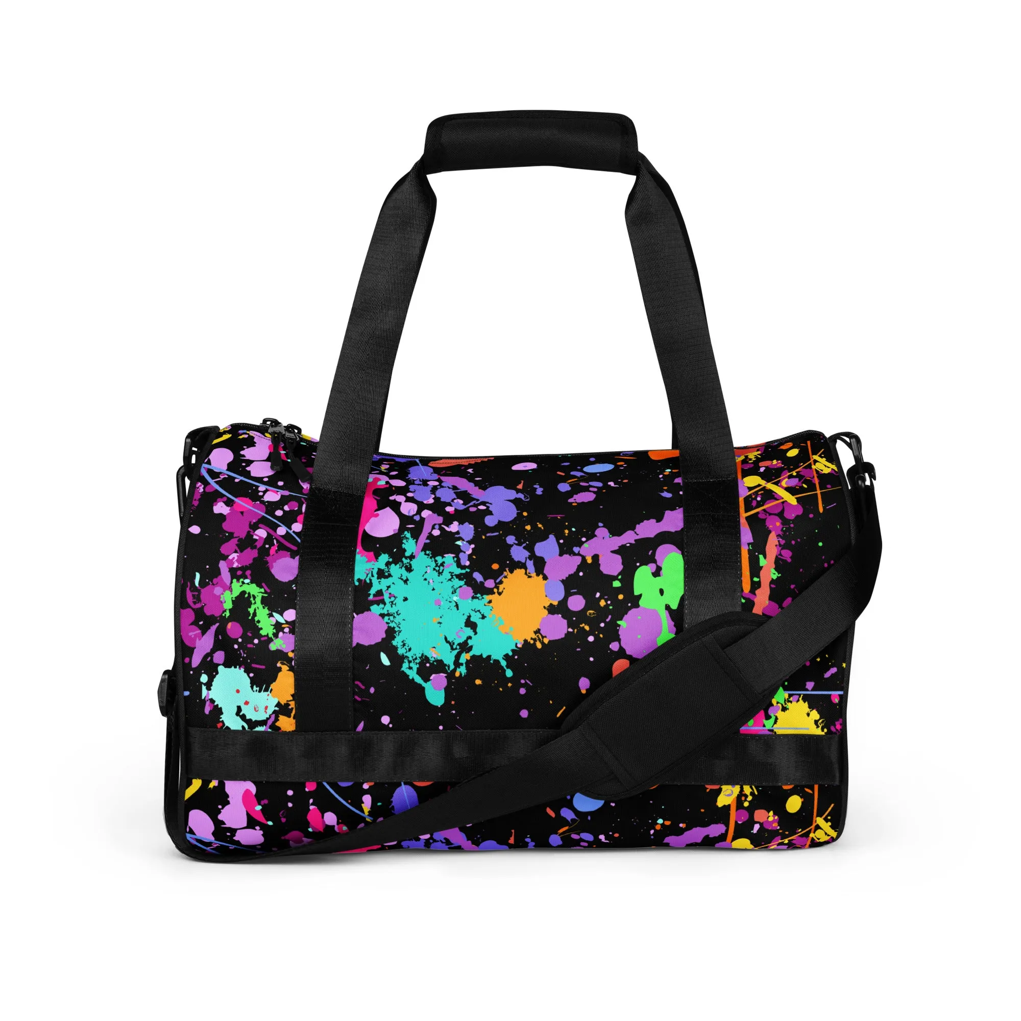 Splatter Paint Gym Bag