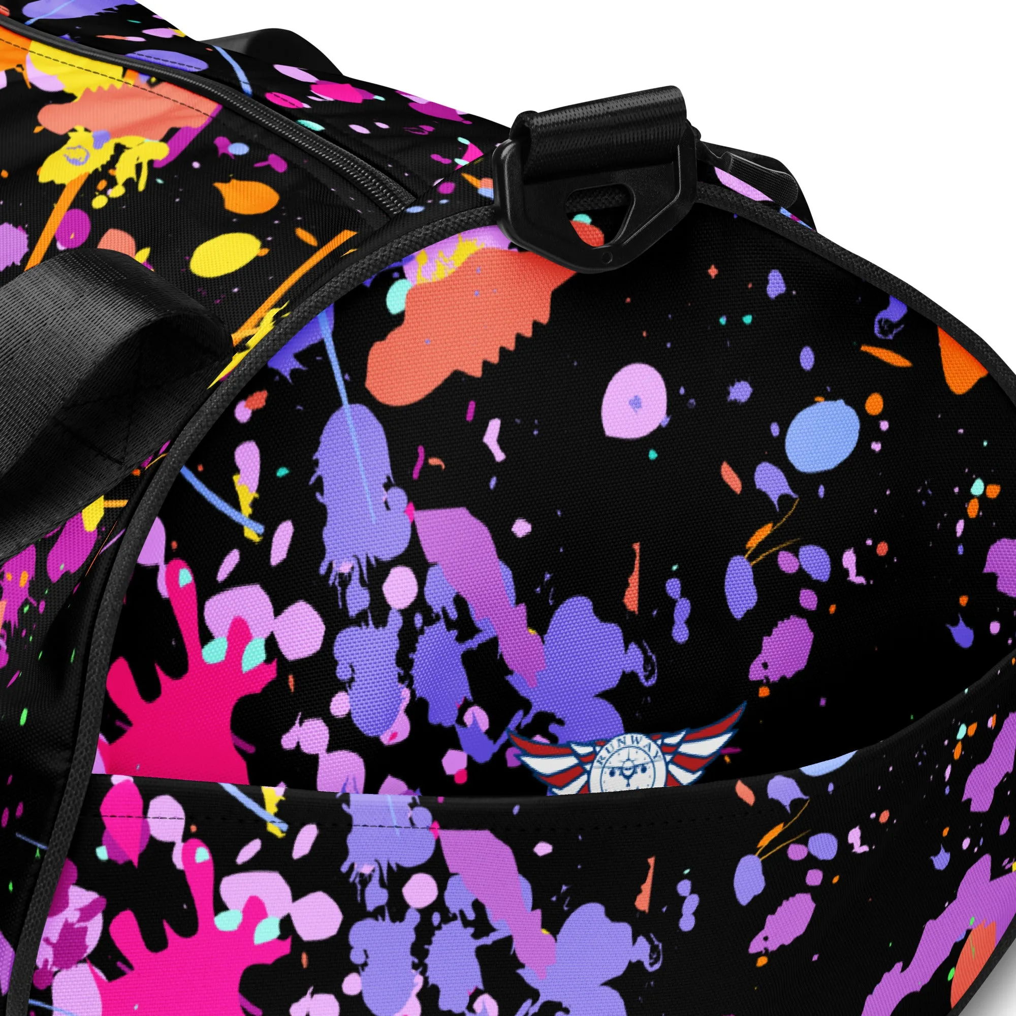 Splatter Paint Gym Bag
