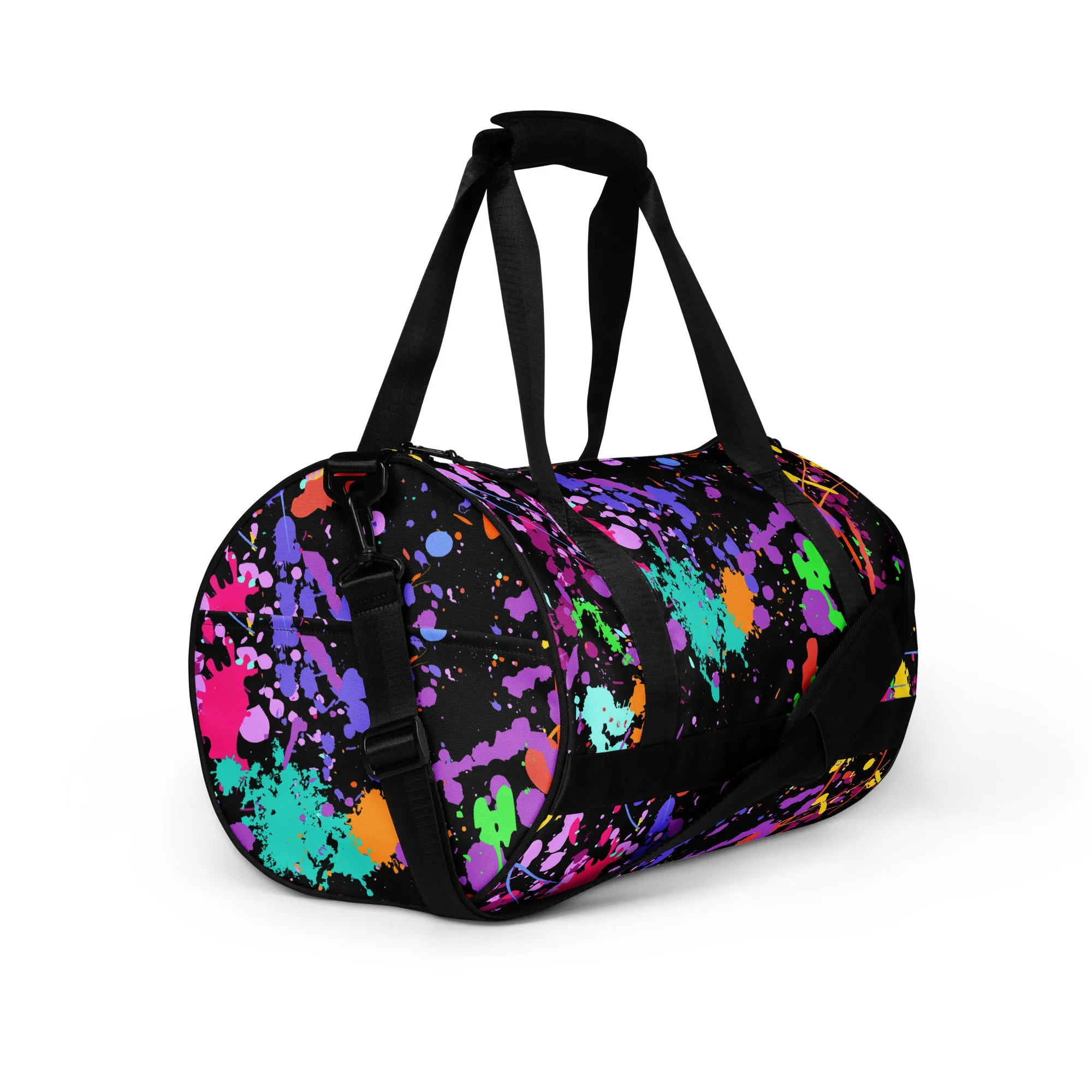 Splatter Paint Gym Bag