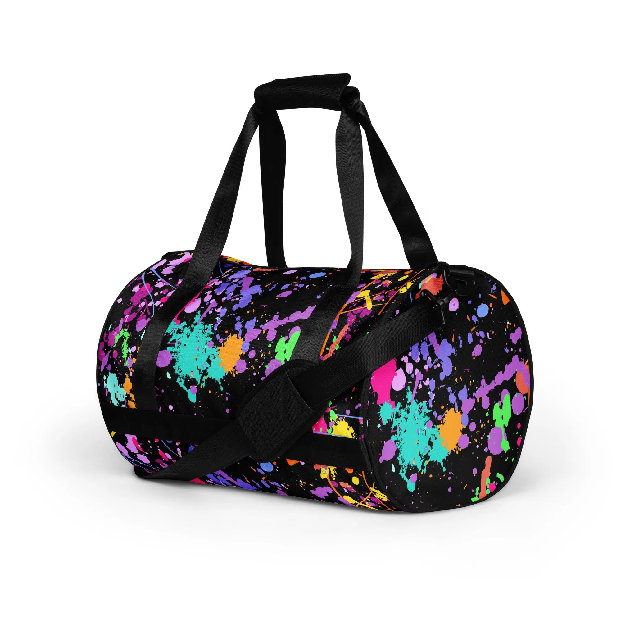 Splatter Paint Gym Bag