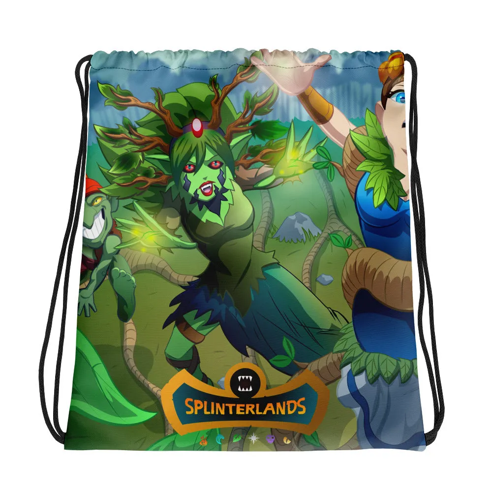 Splinterlands: Earth Team Drawstring bag
