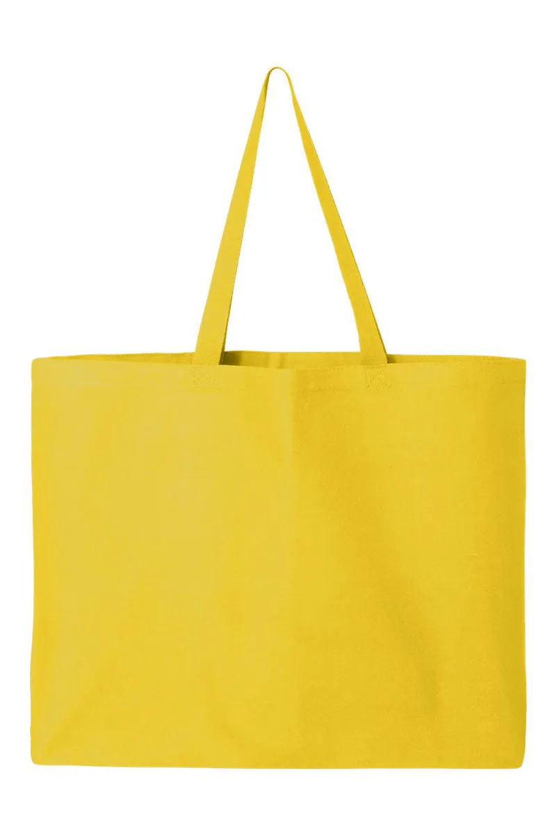 Spring Coquette Bouquet Canvas Jumbo Tote