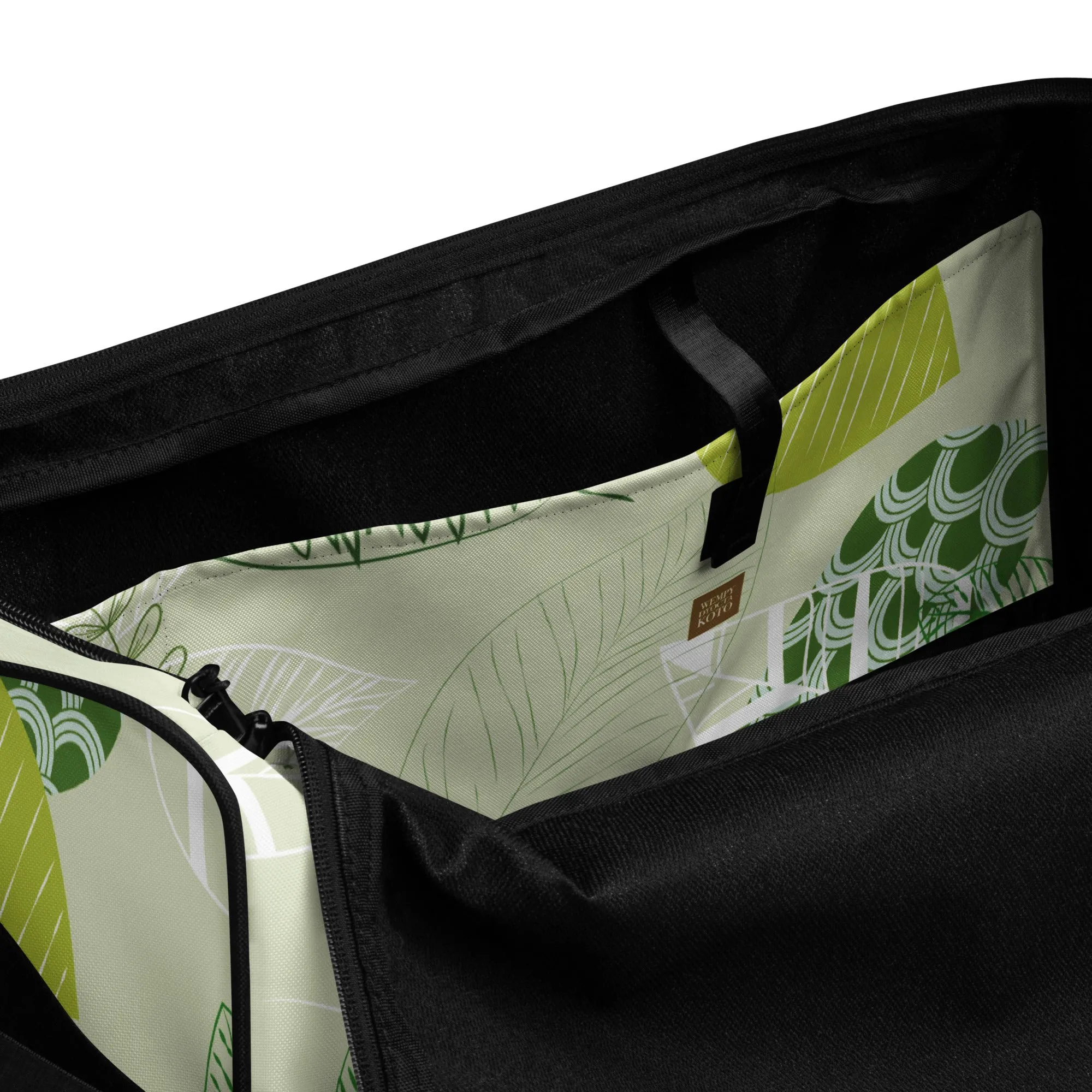 Spring Time - Sustainably Made Duffle Bag