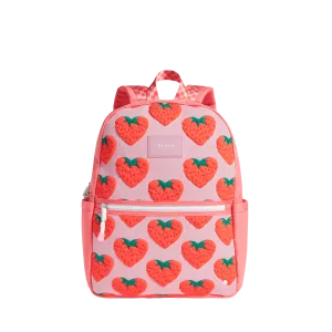 State Bags Kane Kids Backpack - Strawberry Intarsia
