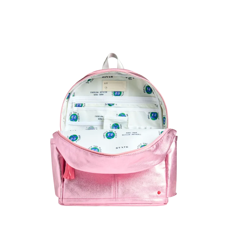 State Bags Kane Kids Backpack - Strawberry Intarsia