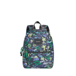 State Bags Kane Kids Mini Travel Backpack - Neon Dino