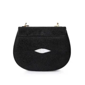 Stingray Leather Saddle Bag