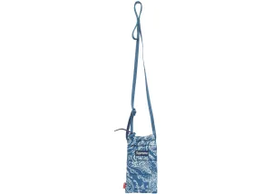 Supreme "Puffer" Neck Pouch Blue Paisley