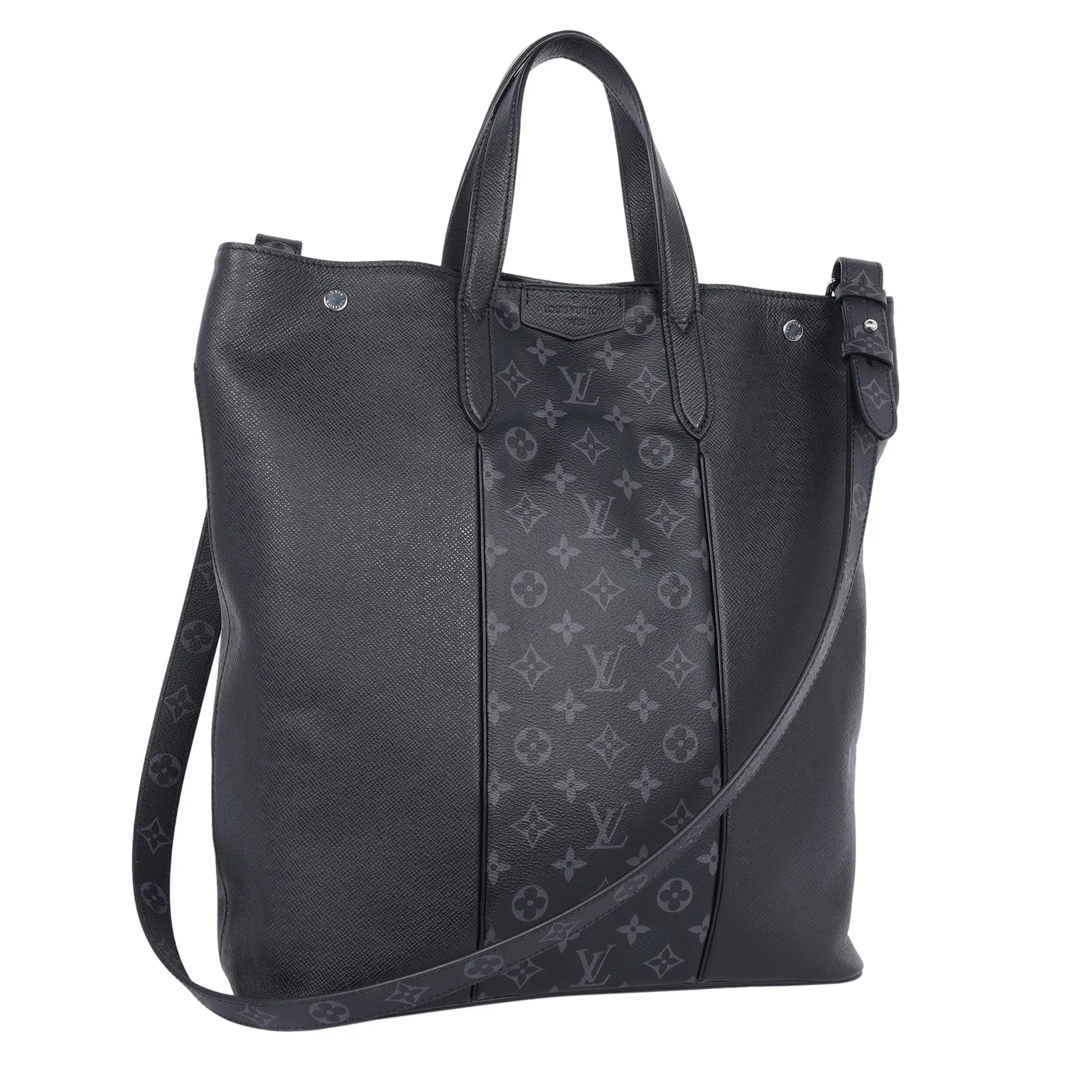 Taiga Monogram Eclipse Outdoor Tote Black
