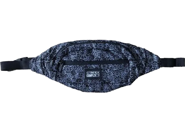Takashi Murakami "Skull & Flower" Fanny Pack Black