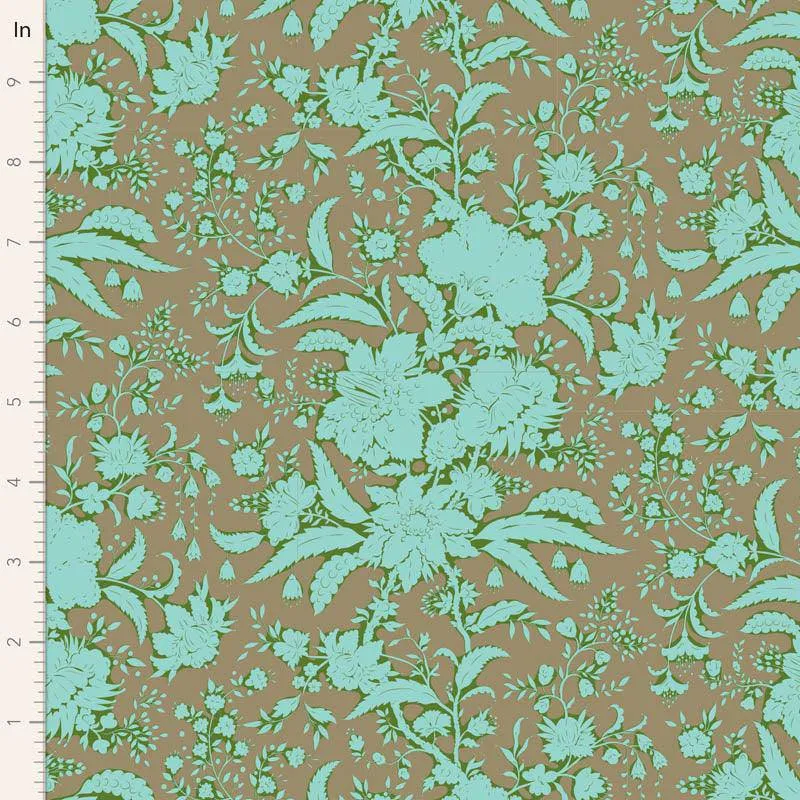 Tilda Bloomsville Fabric | Abloom | Mushroom
