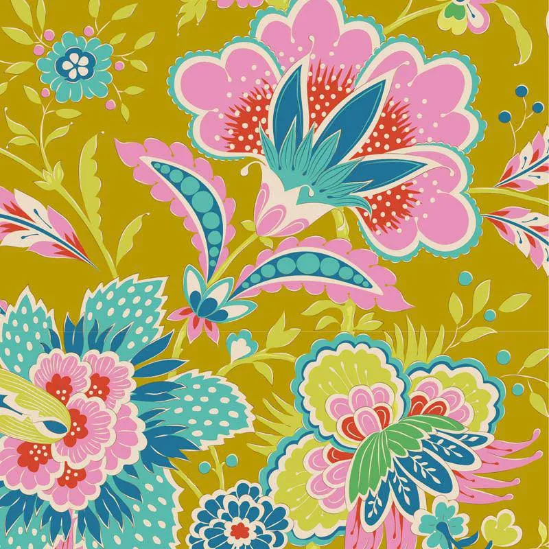 Tilda Bloomsville Fabric | Late Bloomer | Corn