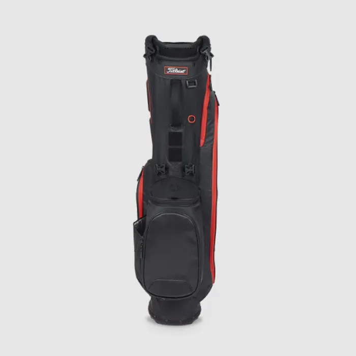 Titleist Players 4 Stand Bag - Black/Black/Red