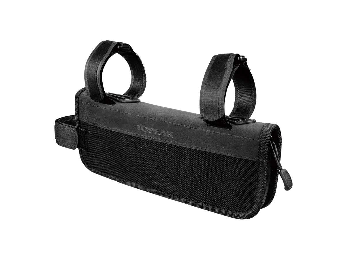 Topeak Frame Bag Gravel Gear bag w/ Power Lever X, Airbooster, Tubi 11 Mini Tool   3pc Tyre repair plugs
