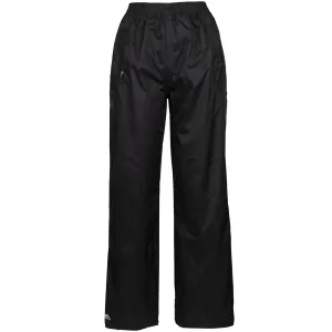 Trespass Womens Quikpack Packable Waterproof Overtrousers - Black