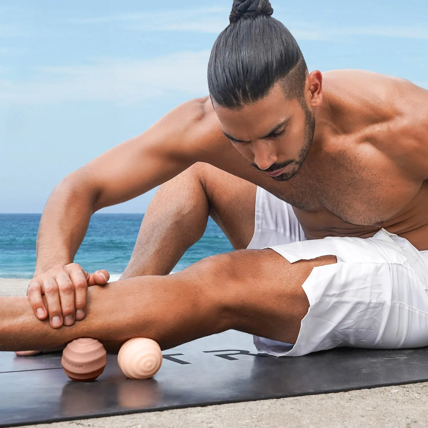 TRNR - Massage Balls 2 Pack - Nude & Clay
