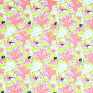 Tula Pink Tabby Road Deja Vu Eek in Electroberry  fabric