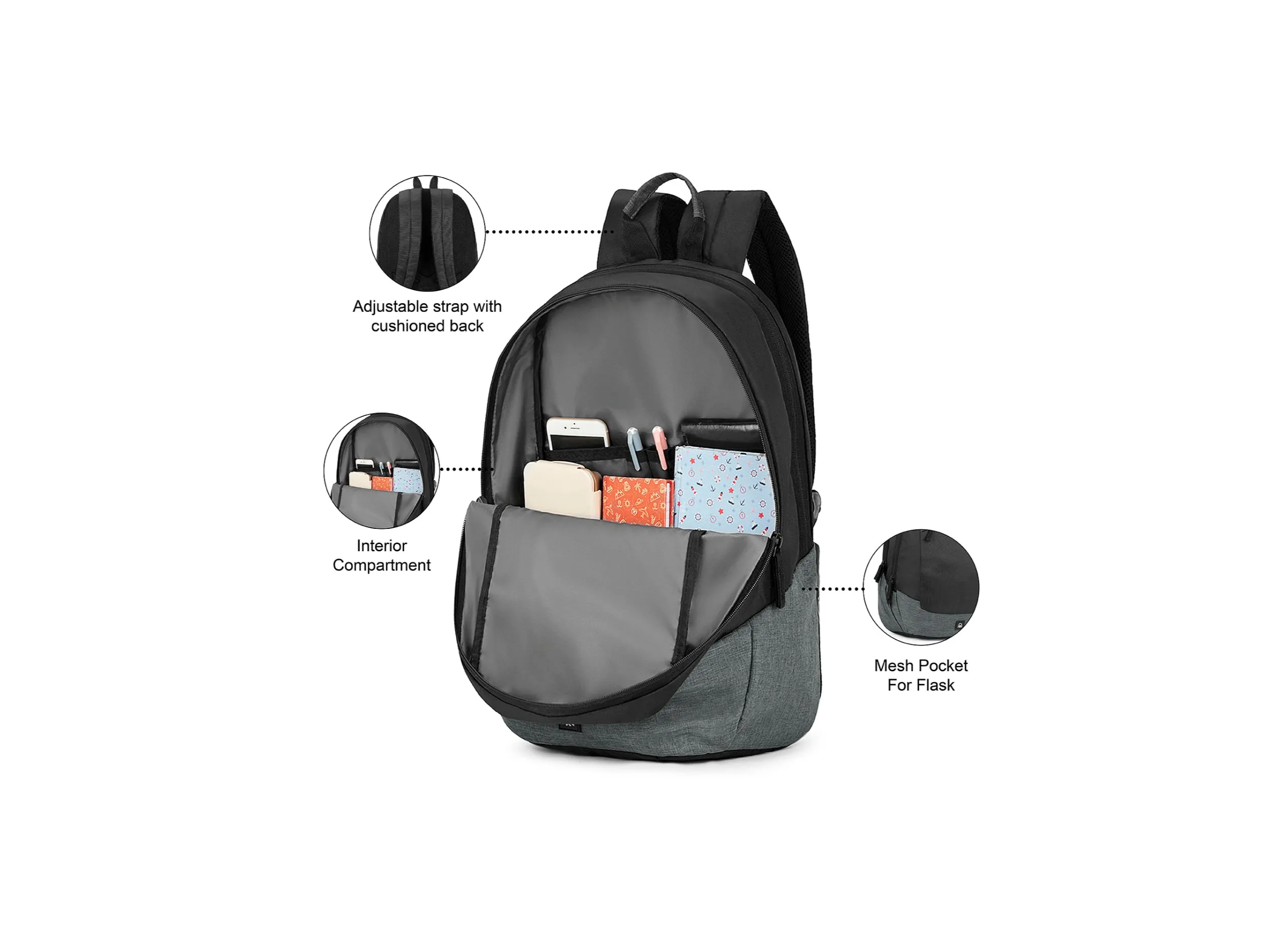 UCB WALTER LAPTOP BACKPACK