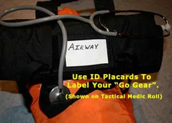Velcro Backed ID Placard - Rev 2