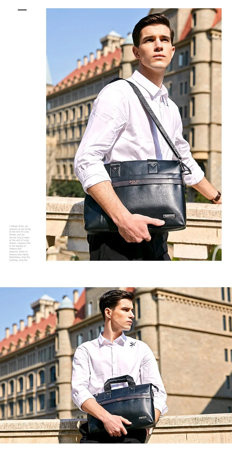 VICUNA POLO Crossbody Bag Leather Chest fashion top Designer Messenger Shoulder tote new fashion 1