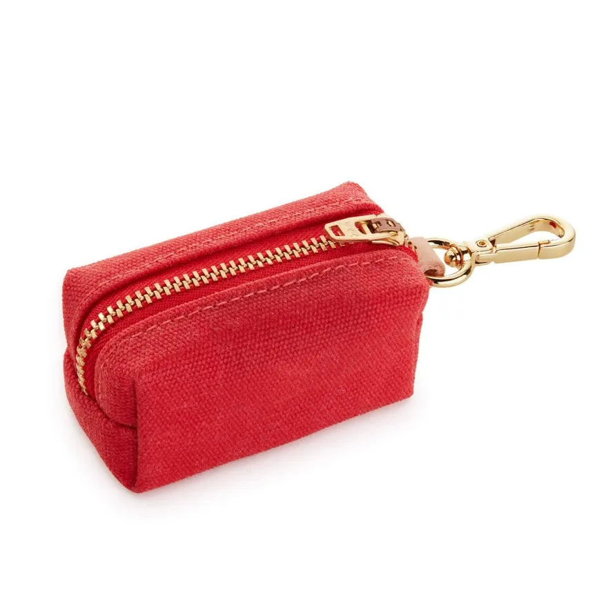 Waxed Canvas Poop Bag Dispenser | The Foggy Dog