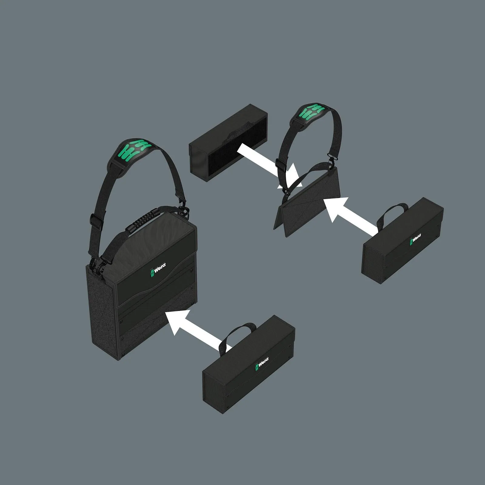 Wera 2go 3 Tool Box Container Storage