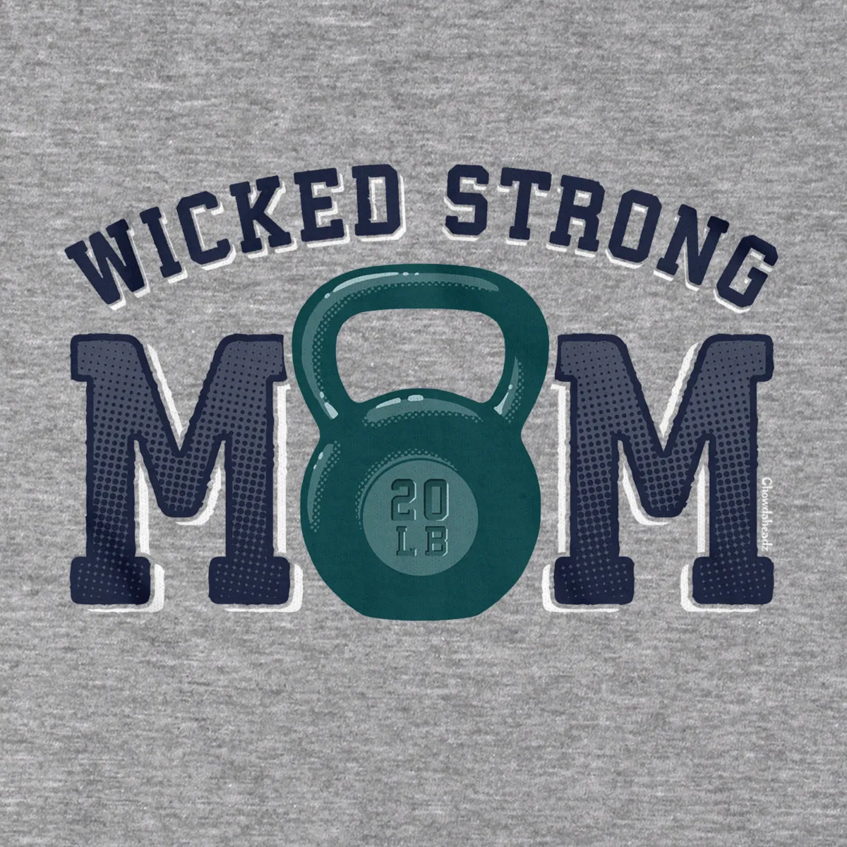 Wicked Strong Mom Kettlebell Hoodie
