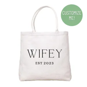 Wifey Tote Bag