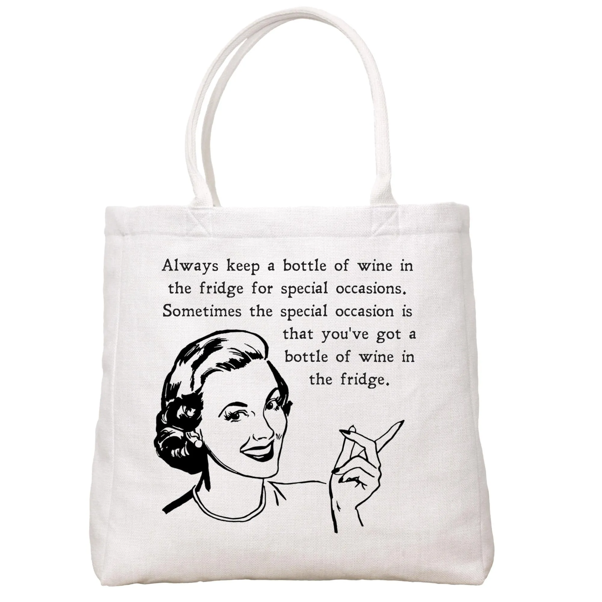 Wine in Fridge Tote Bag