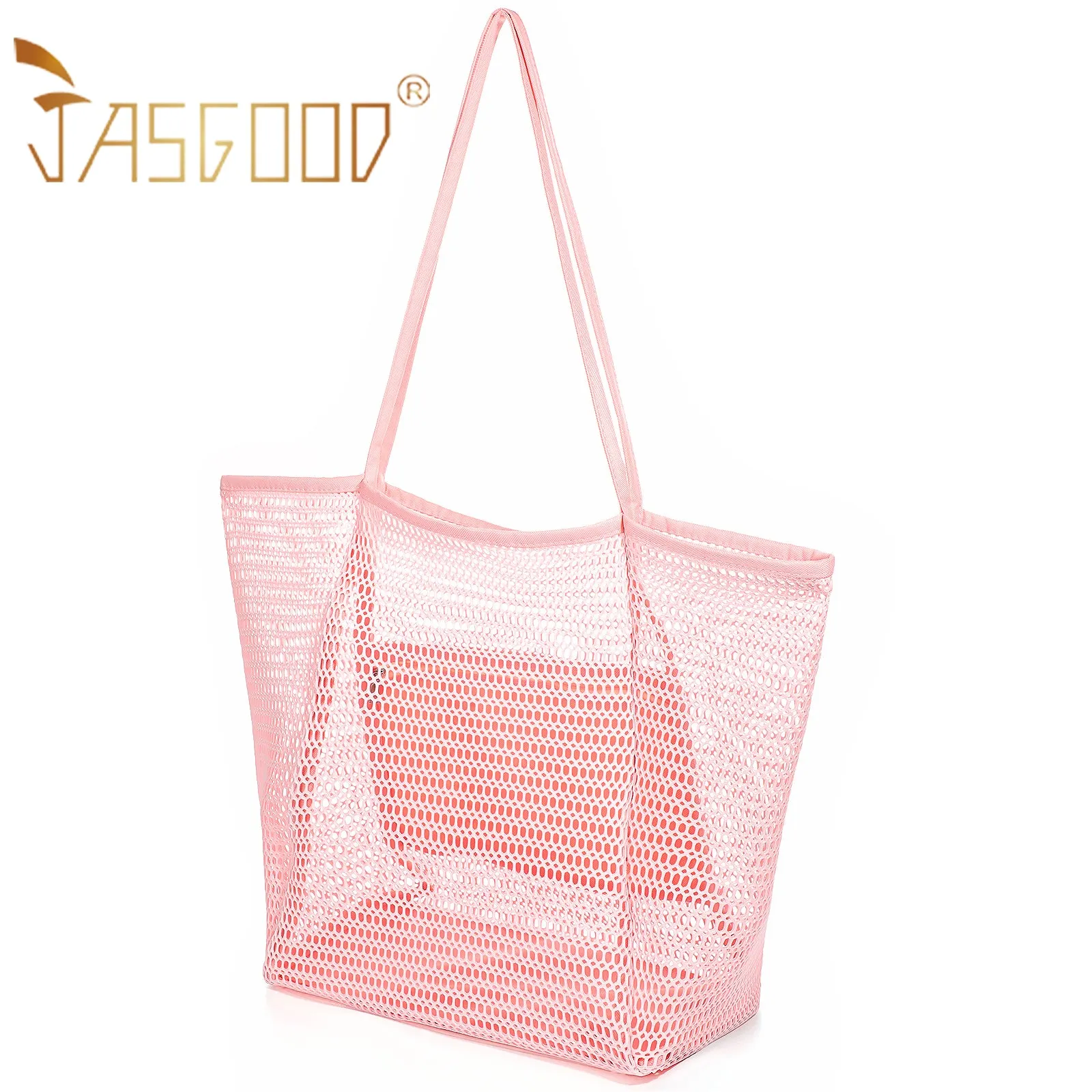 Women Mesh Beach Tote Shoulder Handbag Large Hobo Bags