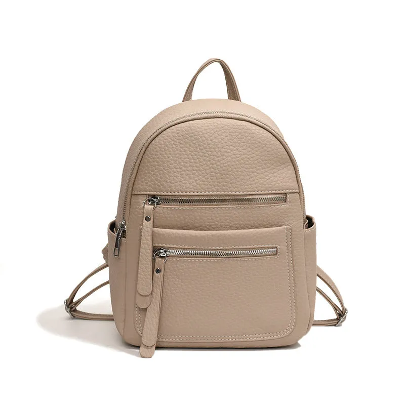Women's Female Korean Chic Unique Commuter Backpacks