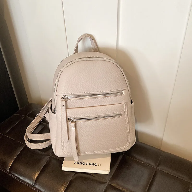 Women's Female Korean Chic Unique Commuter Backpacks