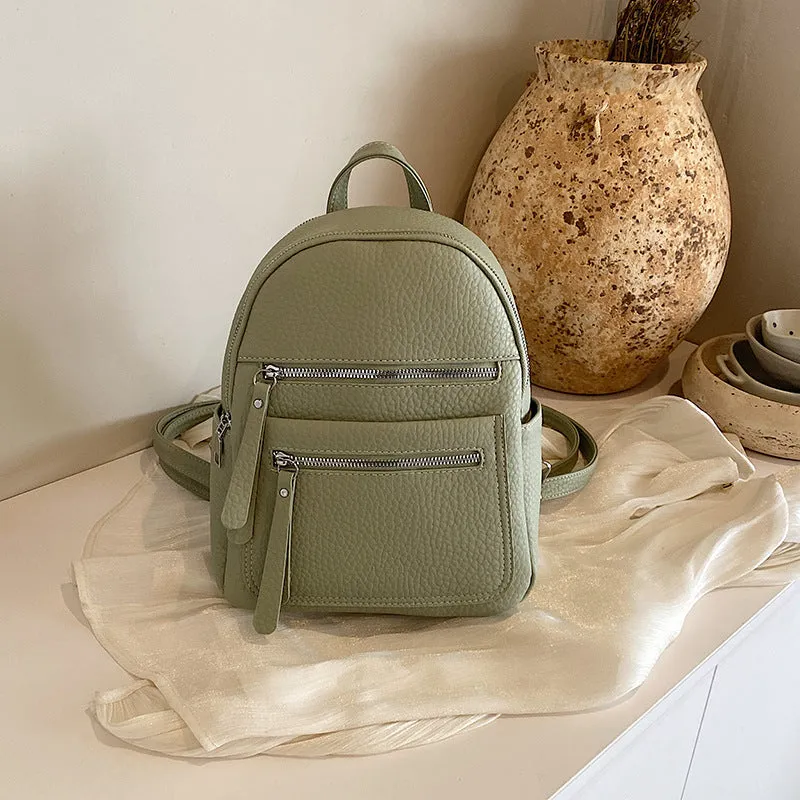 Women's Female Korean Chic Unique Commuter Backpacks